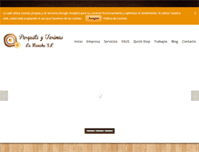 Tablet Screenshot of parquetsytarimaslamancha.com